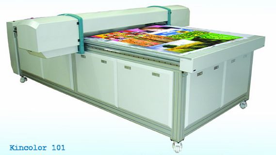 Solvent Digital Flatbed printer