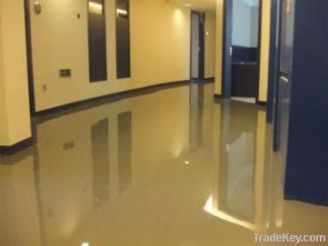 self-leveling epoxy floor coating paint