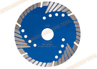 Sintered Segmented Bevel Turbo Blades