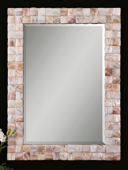 Shell Mosaic Mirror