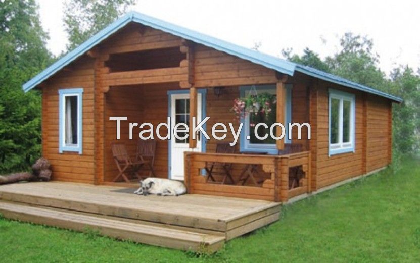 Leisure wood prefabricated house