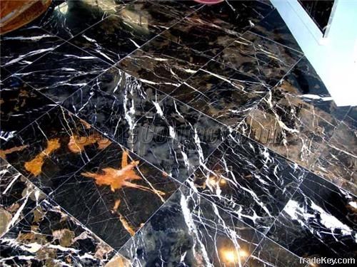 Black and Gold Marble ( Portoro Gold )