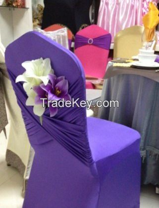 Different designs wedding using Spandex/ Lycra Decorative Chair Covers