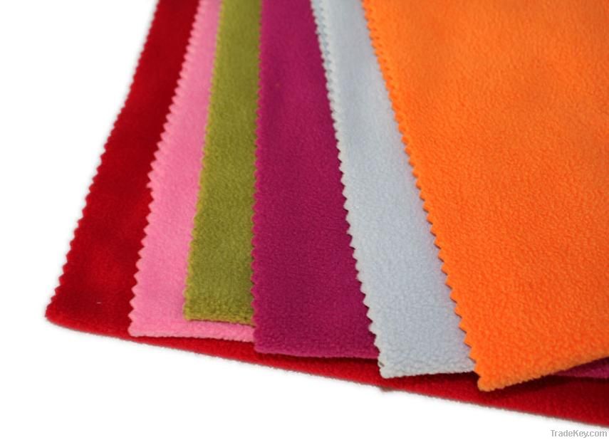 polyester polar fleece fabric