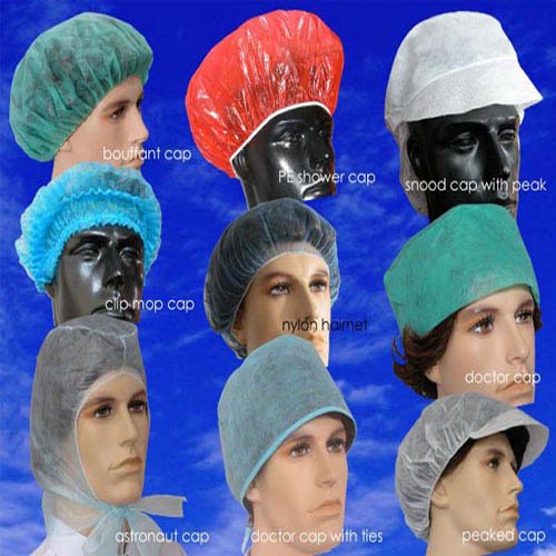 Bouffant Cap, Mop Cap, Doctor Cap, PE Shower Cap