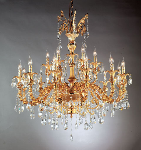 Crystal Chandelier(Gold)