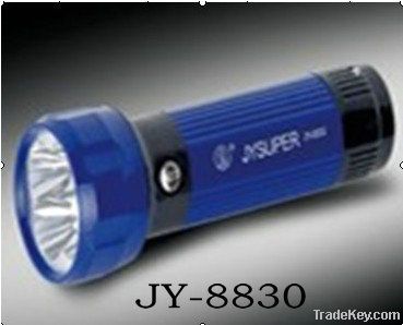 jy-8830 LED flashlight  rechargeable torch