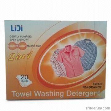 laundry detergent sheet