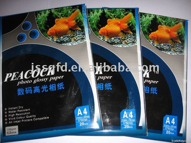 High glossy photo paper 4R