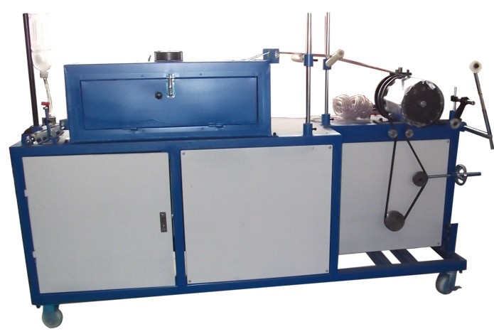 Aluminum Foil wire round Flexible duct machine