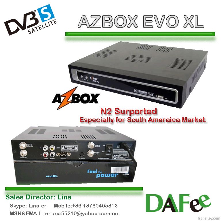 Evo XL Azbox Evo South America Receiver