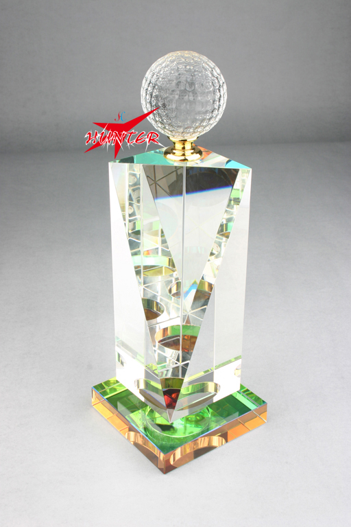 Engraved Crystal Trophy &amp; Award, Great Crystal Trophy Souvenir