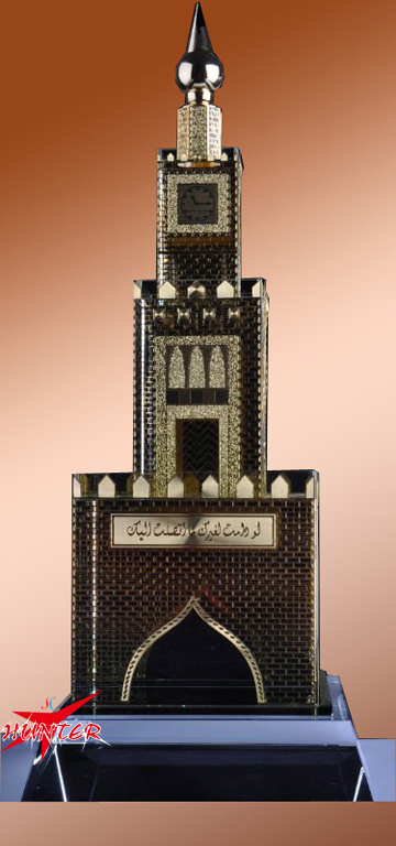 Nice Crystal Building Model, Popular Crystal Souvenir Gift