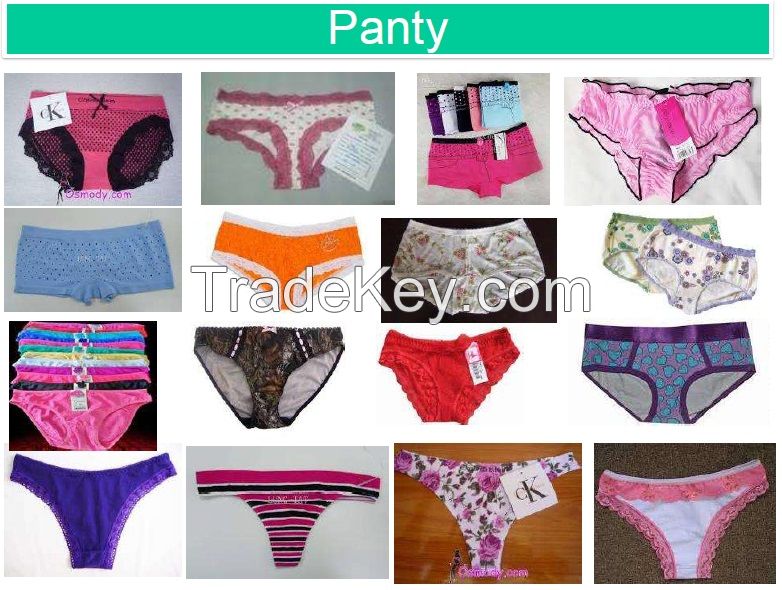 Ladies Underwear, Panties, Bikini, Hipsters