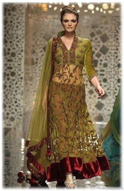 Indian and Pakistani Embroided, semi party, party, wedding/bridal dresses