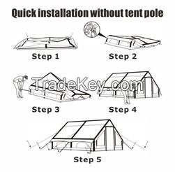 15mÃÂ²Framework Inflatable Tents