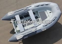 3m aluminum floor inflatable boat