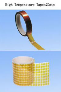 High temperature tapes &amp; Dots