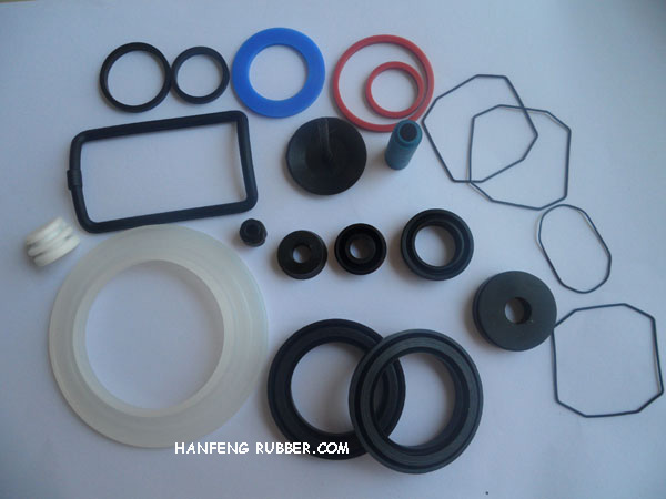 rubber molded part