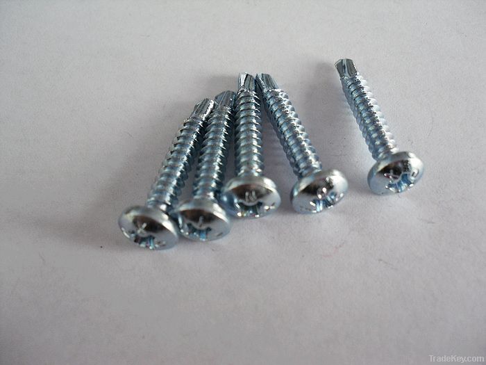 Pan head self drilling screw