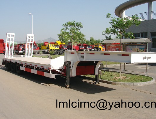 low bed semi-trailer