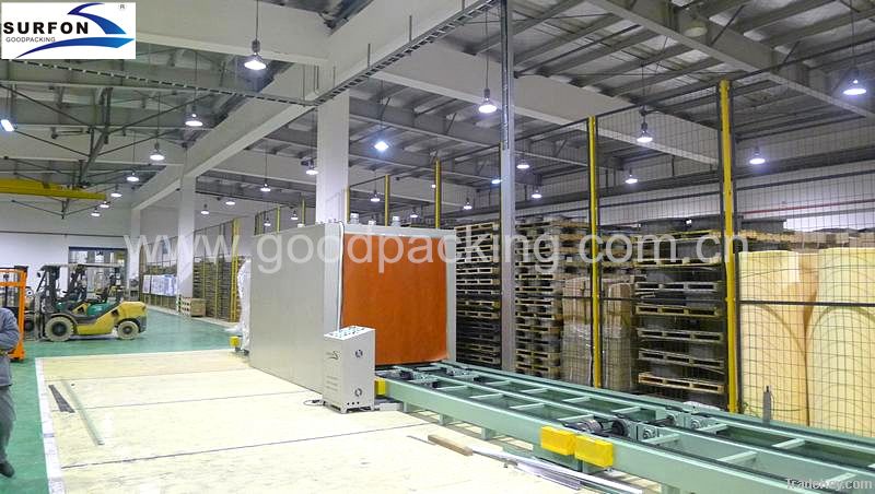 Pallet shrink wrap machine