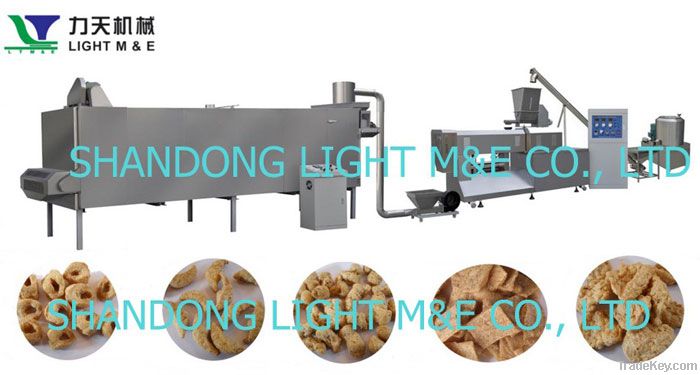 Textured soya protein/Vegetarian soya meat/Soya nugget Processing Line