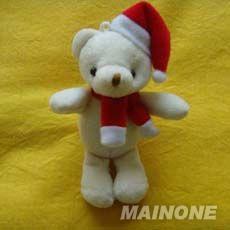 plush christmas bear