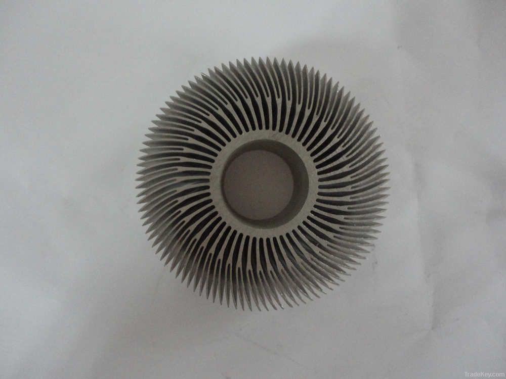 Aluminum Extrusion Radiators, Used for LED Lamps, Auto Cars and Fridge