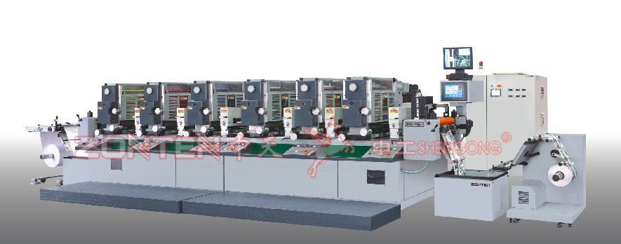 Rotary &amp; Intermittent Letter Press  Label printing machine