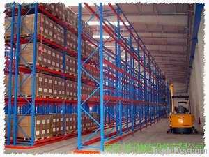 Heavy beam pallet rack