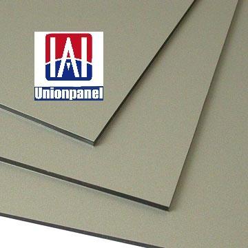 Silver Metallic Aluminium Composite Panel