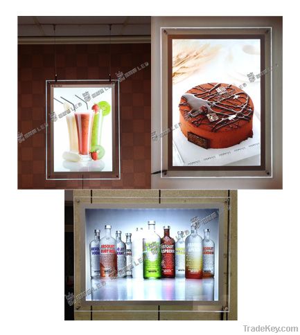 LED Ultra-thin Crystal Light Box A2