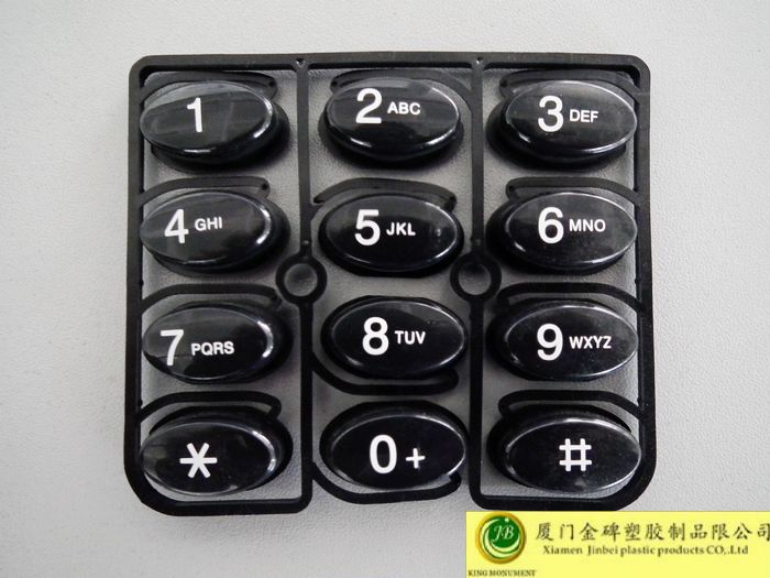 Plastic injection mould telephone keypad