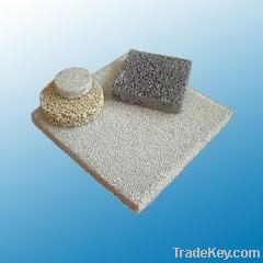 Silicon carbide (SiC) ceramic foam filter for non-ferrous