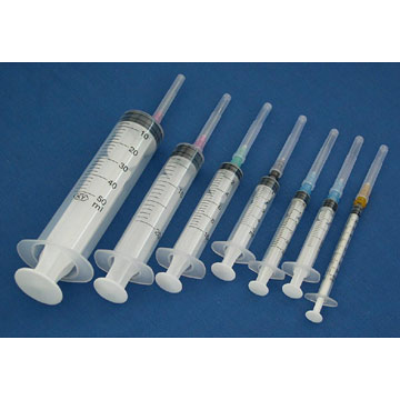 disposable syringes