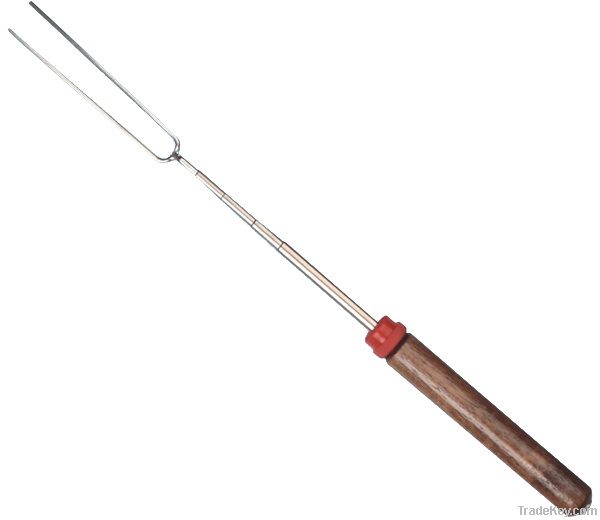 Telescopic BBQ fork