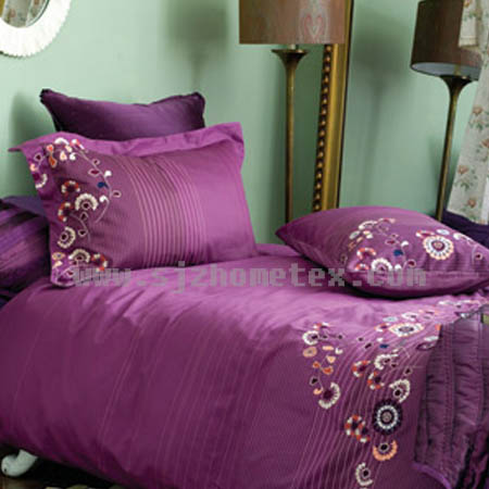 embroidery bedding set