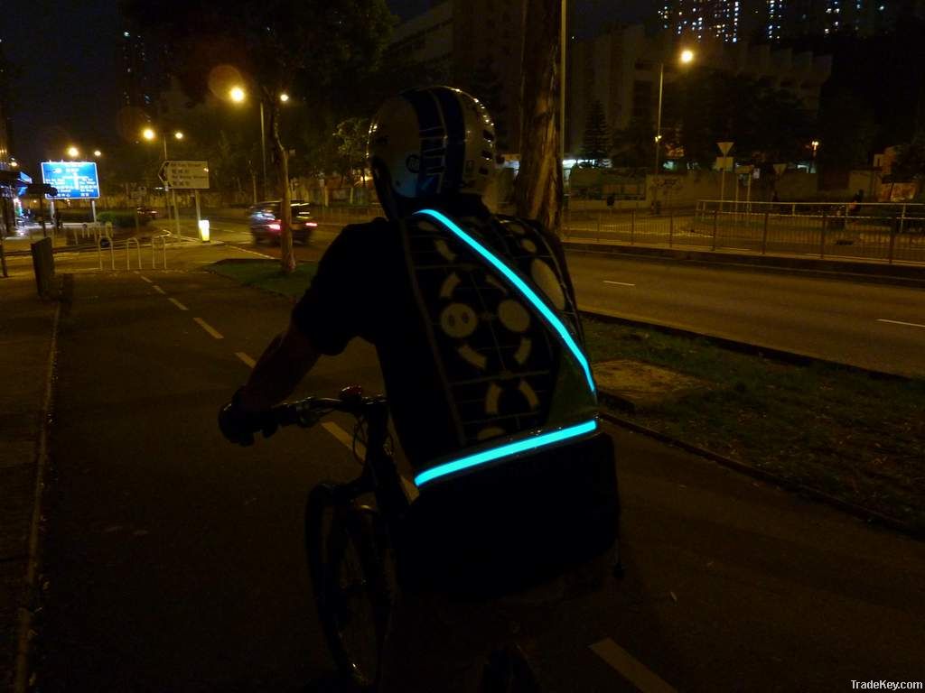 EL T shirt or Electroluminescent panel