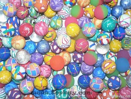 Rubber bouncing balls, toy ball, printed ball, vending toys, bouncybal