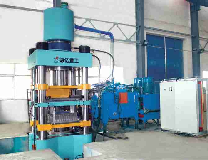 Fully Automatic Hydraulic Bricks Machine