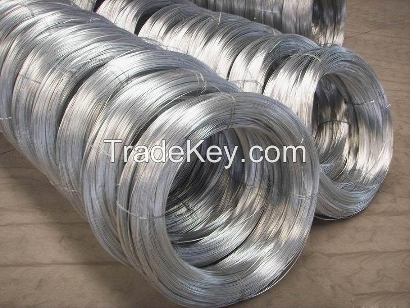 Hot dipped galvanized wire