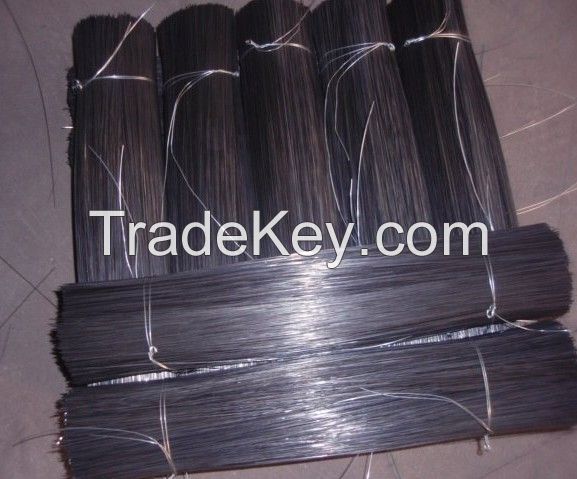 Black annealed straight cut wire