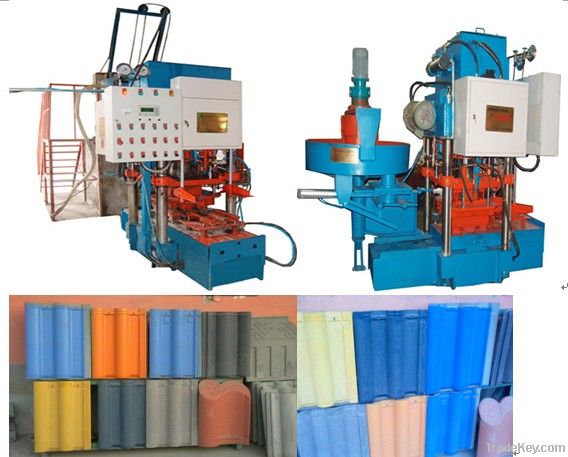 Concrete Tile Making Machine