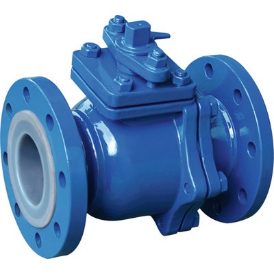 Fluorine ball valve