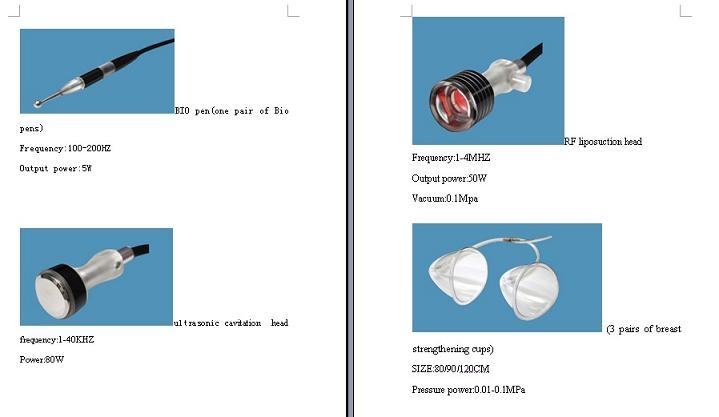 Multi function Slimming Machine