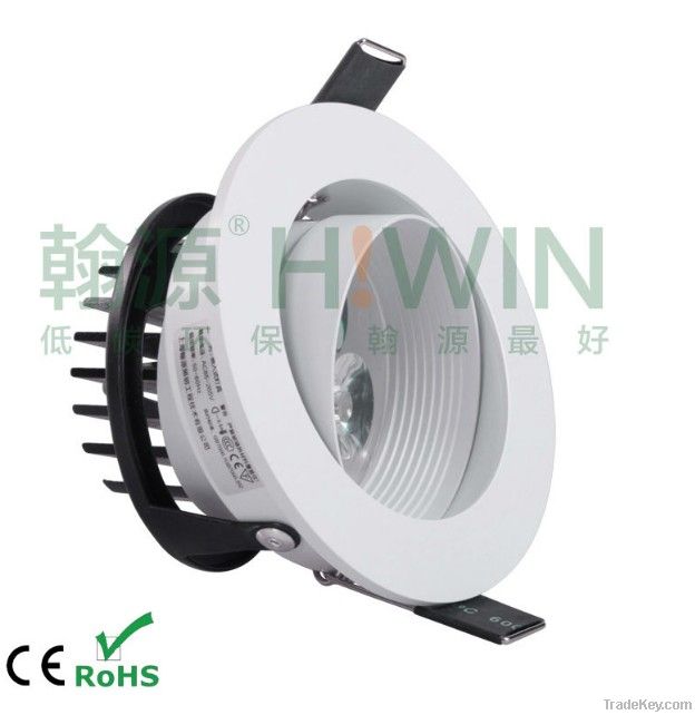 New led sproduct special shape 360 degree rotatable HSD621 3w white le