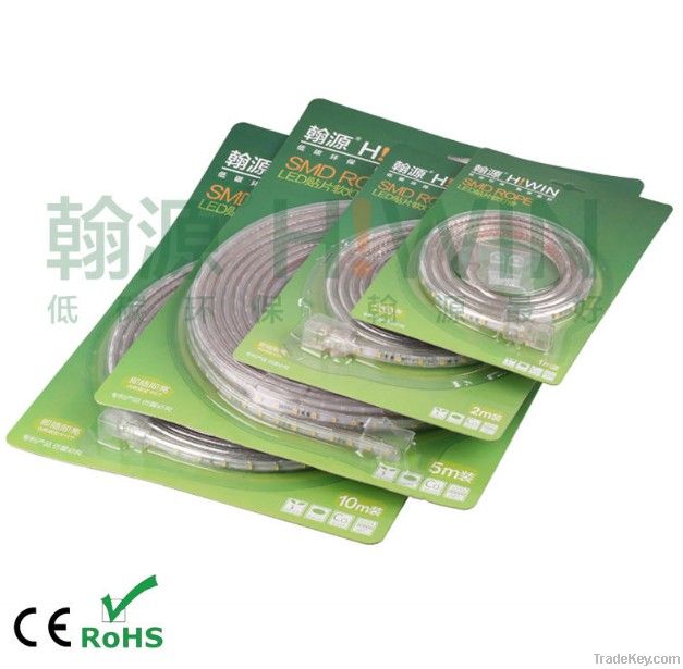 H!WIN indival blister pack 3528 78leds waterproof led strip IP68 220v