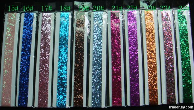 Solid glitter headband