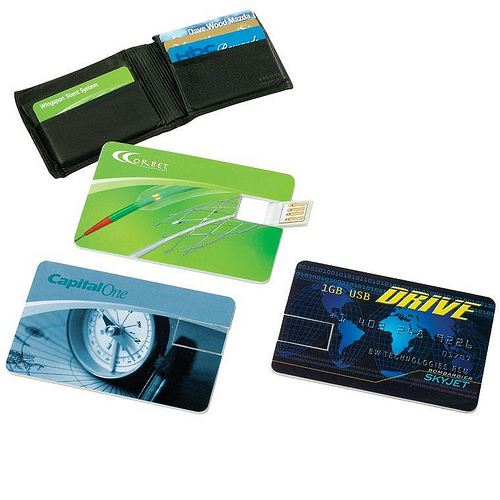 wholesale OEM credit card shape USB flash drives